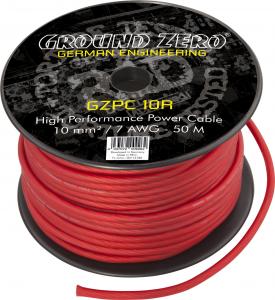 Миниатюра продукта Ground Zero GZPC 10R 50м - силовой кабель